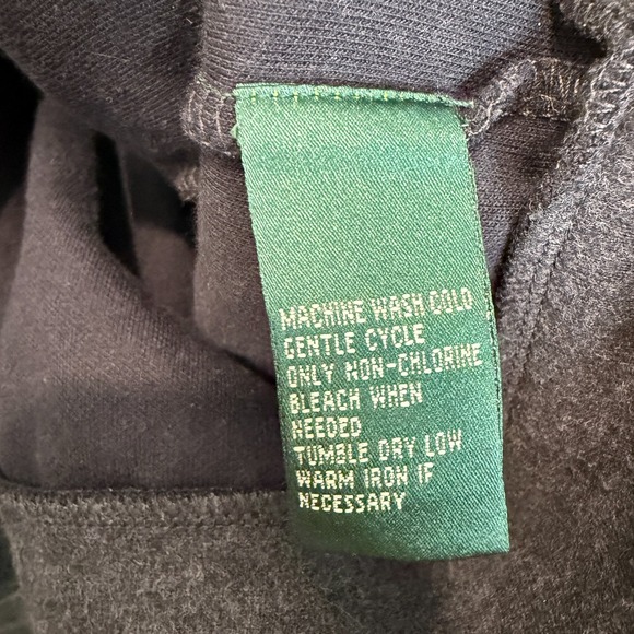 Lauren Ralph Lauren Military Shirt Jacket Shacket Women XL Snap Chore Knit Lined - Picture 11 of 11